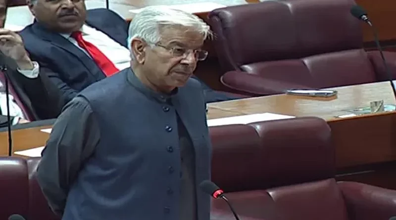 Khawaja Asif in NA