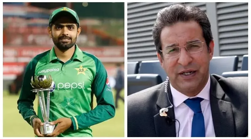 Wasim Akram and Babar Azam