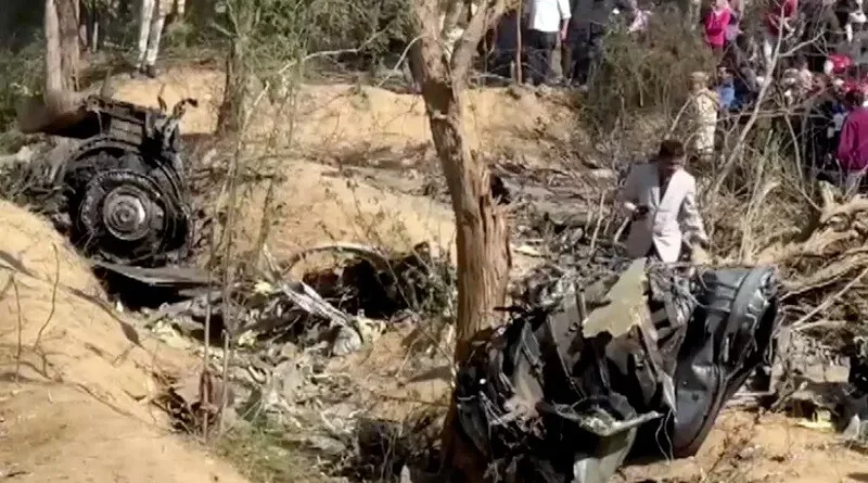 indian fighter jet crash