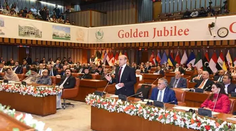 Shehbaz Sharif in Senate