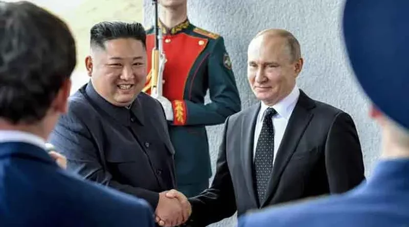 Kim Jong and Putin