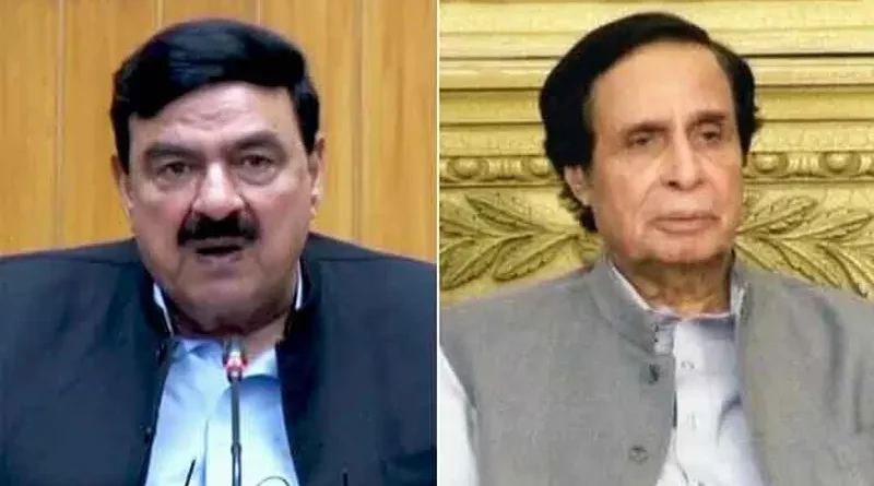 Sheikh Rasheed and Pervaiz Elahi