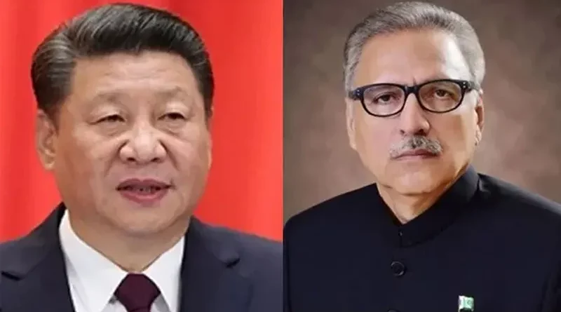 Arif Alvi and China President