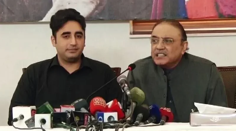 Asif Zardari and bilawal