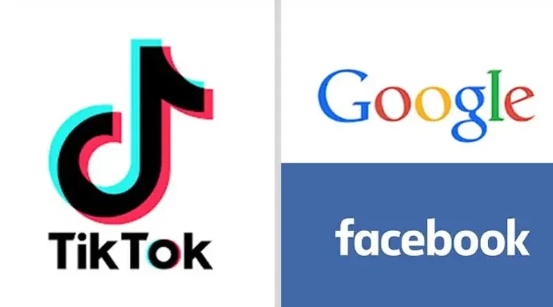 Facebook tiktok google