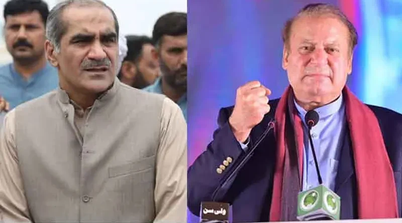 Nawaz Sharif and Saad Rafique