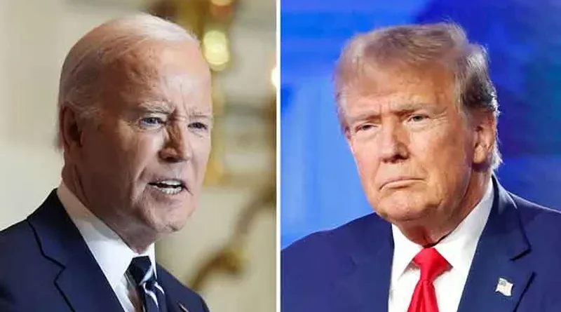 Joe Biden and Donald Trump