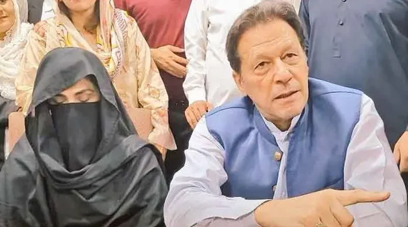 Imran Khan and Bushra Bibi