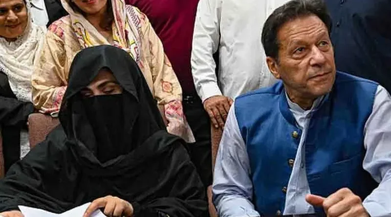 Imran Khan and Bushra Bibi