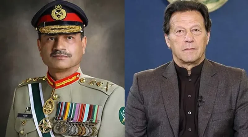 Imran Khan and army chief